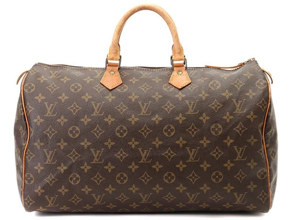 Louis Vuitton Speedy Monogram Leather Brown